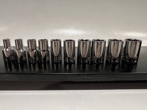 NEW CRAFTSMAN 21 Piece RATCHET + SOCKET SET 1/4" Drive 4mm-13mm + 5/32-9/16 - Picture 6 of 23
