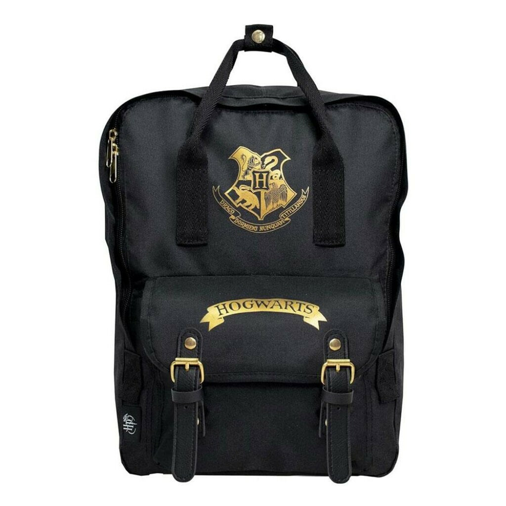 Mochila Premium Harry Potter Hogwarts Black 35 cm (Nuevo, con etiquetas)