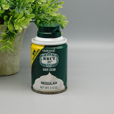 Vintage Brut Faberge 33 Shave Cream Regular 2.5 oz New MISSING LID/ CAP