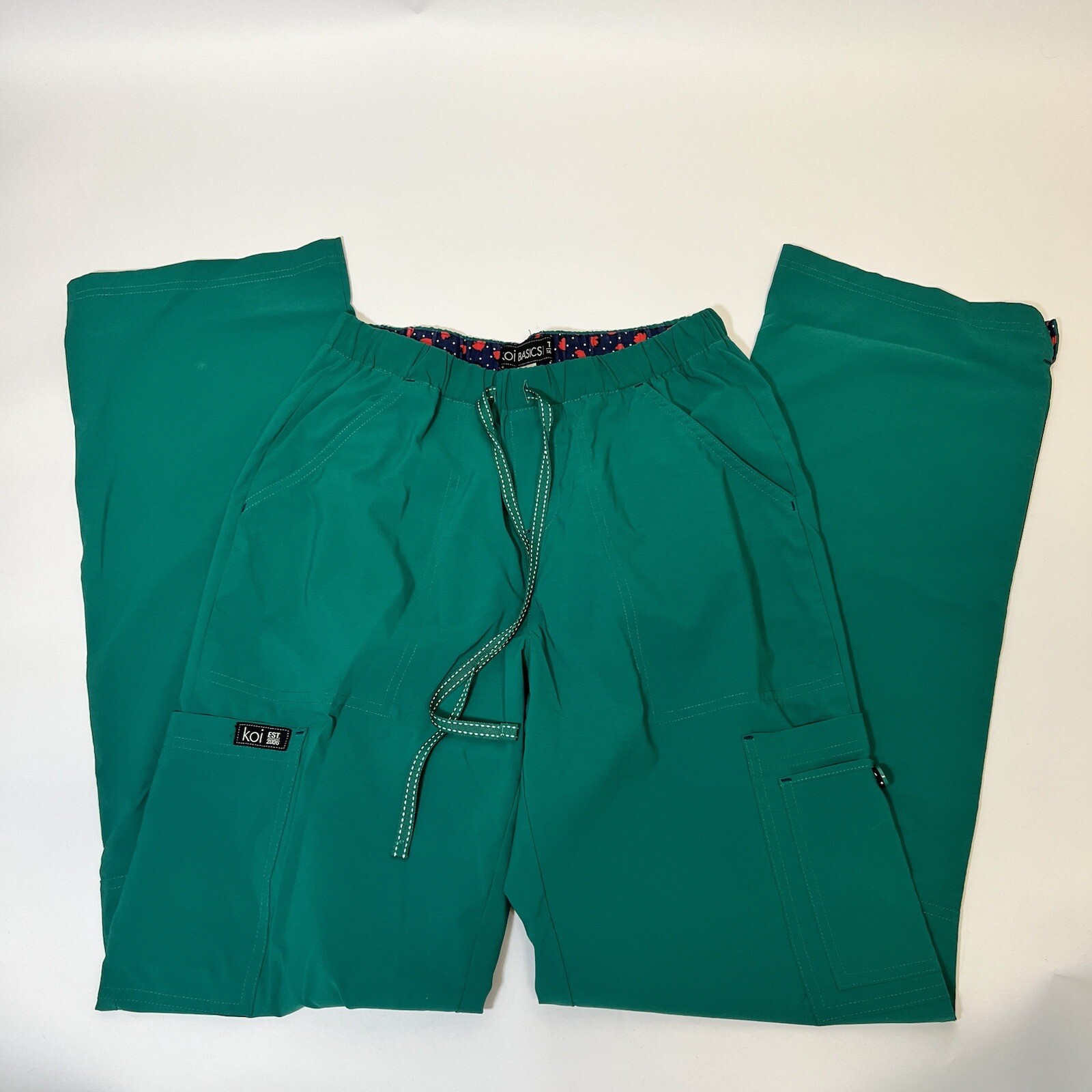 Koi Basics Scrubs Uniform Pants Medical Nurse Vet Gre… Gem