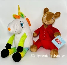 Kohl's Cares 12" LLAMA LLAMA In Red PAJAMAS Thinks He's Pretty Unicorn Lot of 2