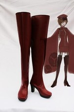 Vocaloid Miku Senbon Sakura Meiko Stiefel Cosplay Kostüm lolita Schuhe rot ++