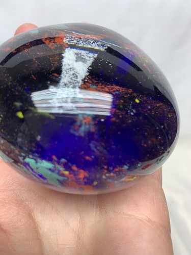 Cobalt Blue Paperweight Lighthouse 3” Vintage Decor - Bild 6 von 6