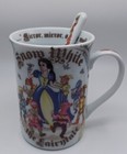 Snow White Porcelian Mug with Spoon 2012 Paul Cardew Made In England Mint — photo 1