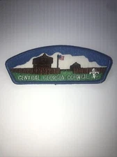 VINTAGE BSA Central Georgia Council Pocket Flap Patch.                     S/150