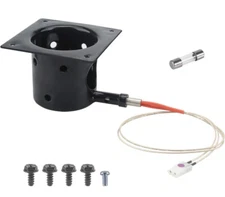 Fire Burn Pot & Hot Rod Igniter Kit for Pit Boss and Traeger Wood Pellet Grills
