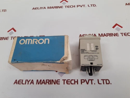 Omron h3bh-8 timer relay 0.5 to 10 sec 24vdc