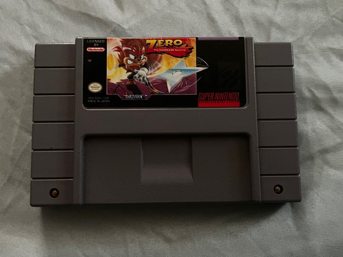 Zero the Kamikaze Squirrel for Super Nintendo SNES Cart Near Mint Shape - Picture 1 of 11