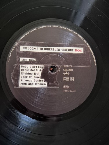 INXS Welcome To Wherever You Are LP Album Gatefold Europe 1992 Vinyl Record - Picture 9 of 16