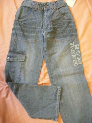 MORE&MORE JUNGEN JEANS blau Gr. 140