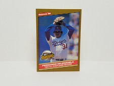 1986 Donruss Highlights Baseball #25 Fernando Valenzuela, Dodgers - Base Card