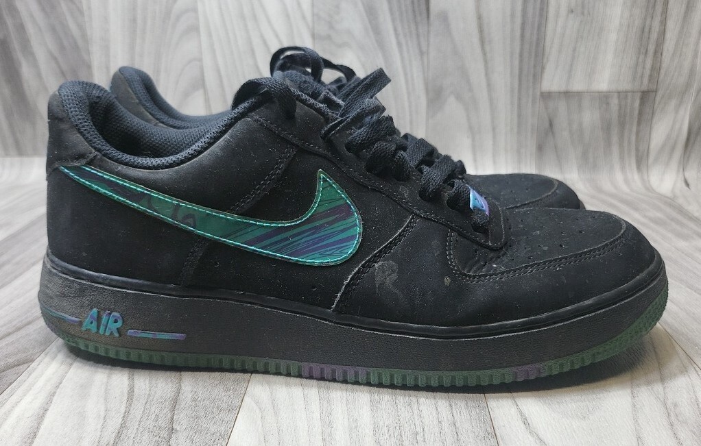 Purple Venom Green And Purple Air Force Size Nike Air Force Black