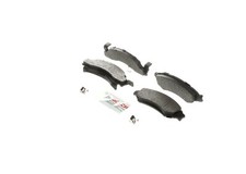 Bosch Blue Semi-Metallic Brake Pads with Hardware Front For 1988-1993 Ford F-150