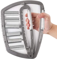 Professional Hand Grip Strengthener 200Lbs-1200Lbs, No Slip Metal Adjustable Hea