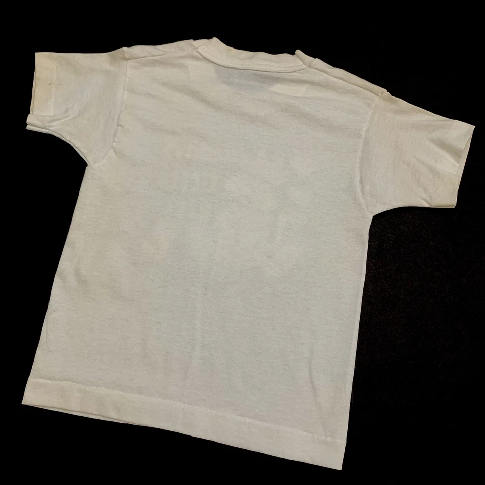 VTG 90s Single Stitch Girls T Shirt 6-8 Daddy’s Little Girl Puff Print Florida - Изображение 4 из 4