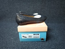 NEW Aetrex Lyla Leather Flats Navy Women's Size EU 36 SS14