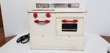 Vintage 1950s Empire Little Lady Metal Electric Toy Stove Works Clean Shelf U4