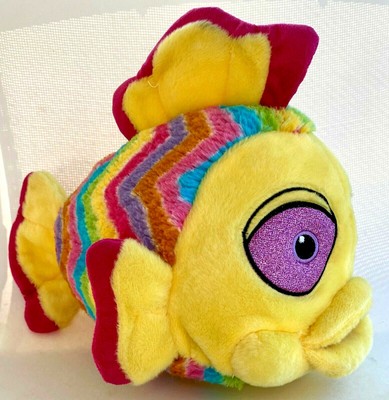 rainbow fish plush toy
