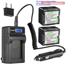 Kastar Battery LCD AC Charger for HITACHI DZ-BP14S DZ-GX3300 DZ-GX5300 Camera