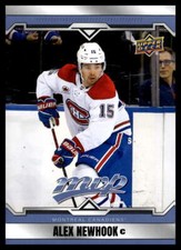 2024-25 Upper Deck MVP #192 Alex Newhook Montreal Canadiens Hockey Card