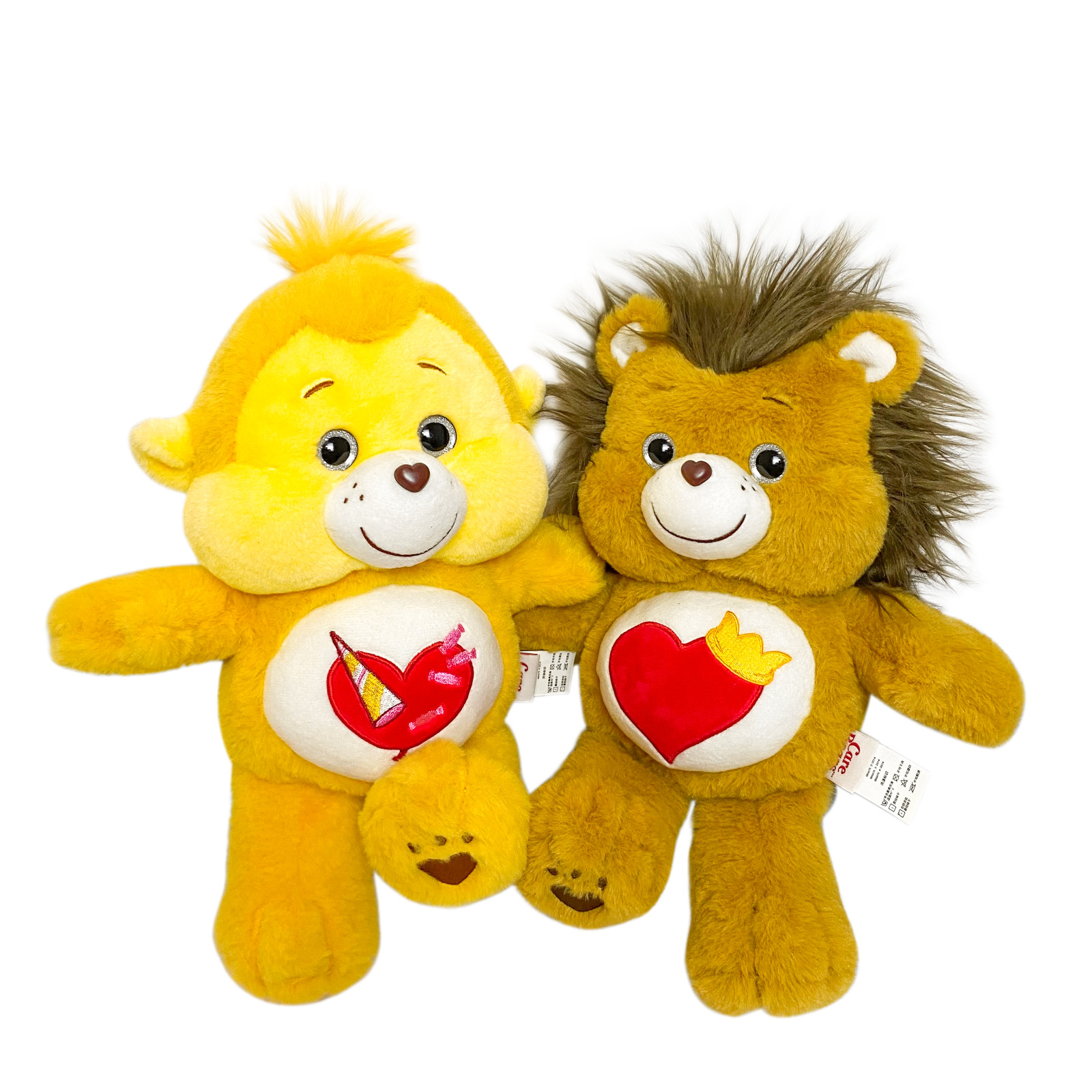 Care Bears Brave Heart Lion Plush Toy 13 Inch Soft Stuffed Animal Doll For Kids