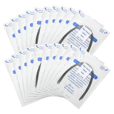 Dentales Ortodoncia Arcos de Súper Elásticos NITI Rectangular Alambres de Arco