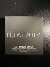 Huda Beauty Easy Bake Pressed Baking & Setting Powder – Peach Pie Full Size NEW