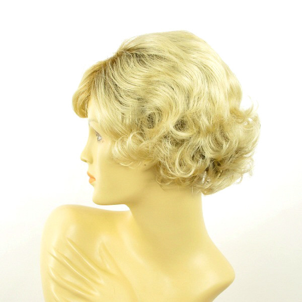 Perruque femme courte blonde VALENTIA YS idéale pour changer de style - 3