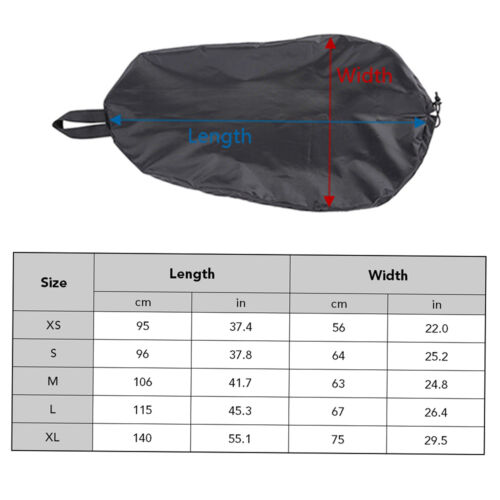 Adjustable Waterproof Kayak Cockpit Cover Seal Cockpit Protector Ocean Cover - Picture 2 of 21