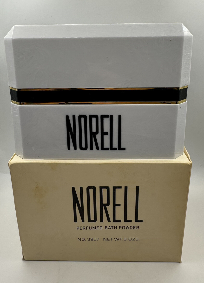 NORELL N PERFUMED DUSTING POWDER 香水 VINTAGE NORELL PERFUMED DUSTING POWDER 6.0 oz. by NORELL
