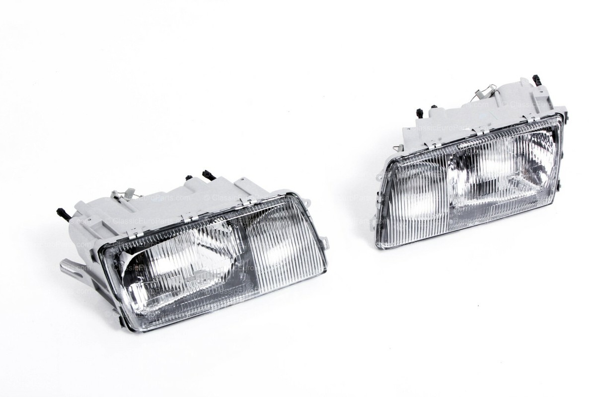 Euro Headlights kit for Mercedes W126 350SDL 380SE 500SEL 420SEL