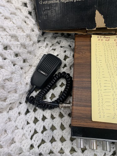 Vintage CB Radio JC Penney 6247 40 Channel AM SSB-DC Mobile CB Mic Original Box - Zdjęcie 4 z 13