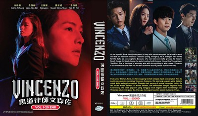 DVD Korean Drama Vincenzo (Episode 1 - 20 End + Special) English Sub Free Ship 