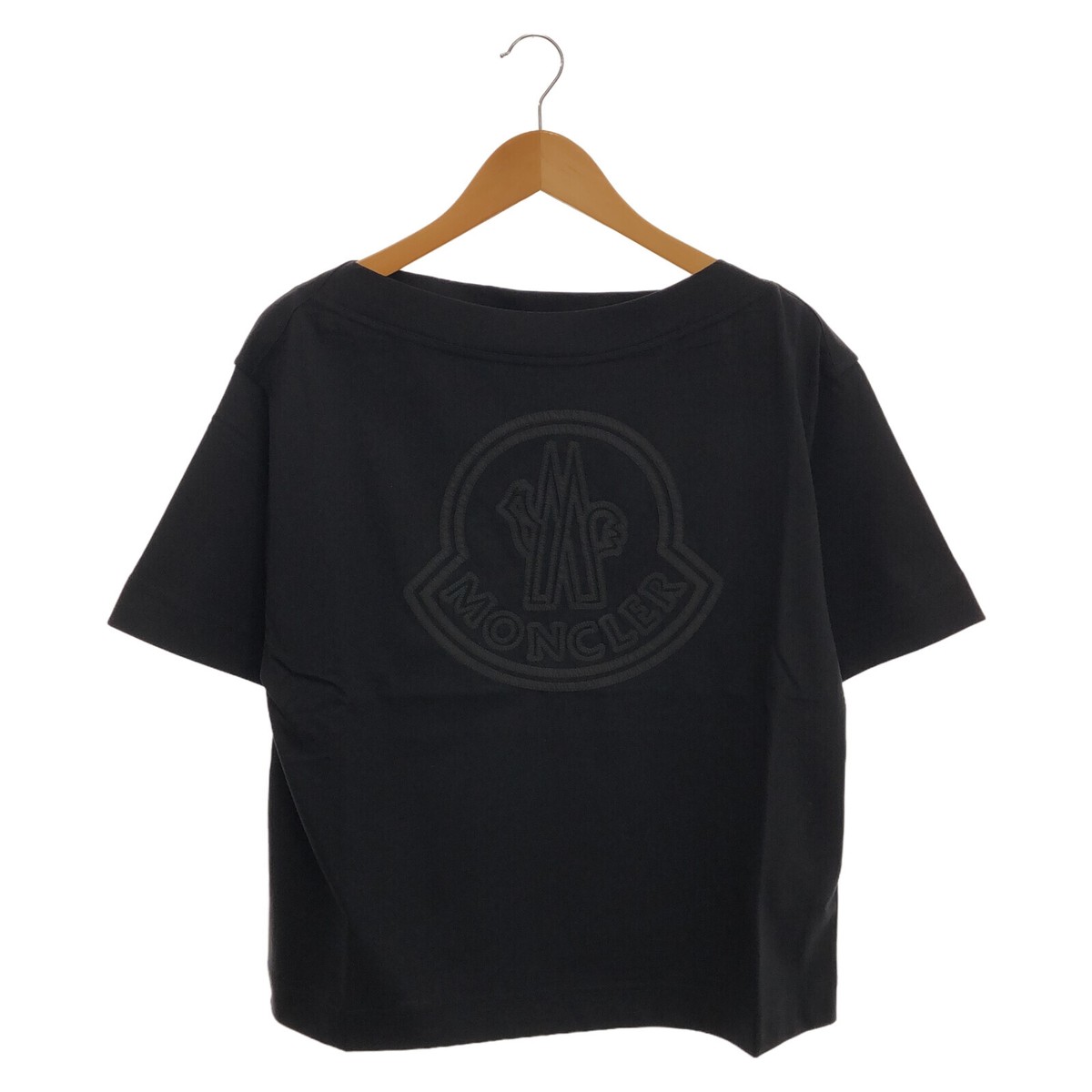 MONCLER ブラック TシャツSサイズ