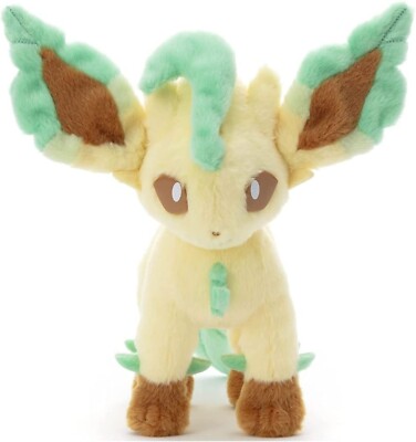 Pokemon I Choose You! Pokémon Get Plush Leafeon Pocket Monster Doll New Japan
