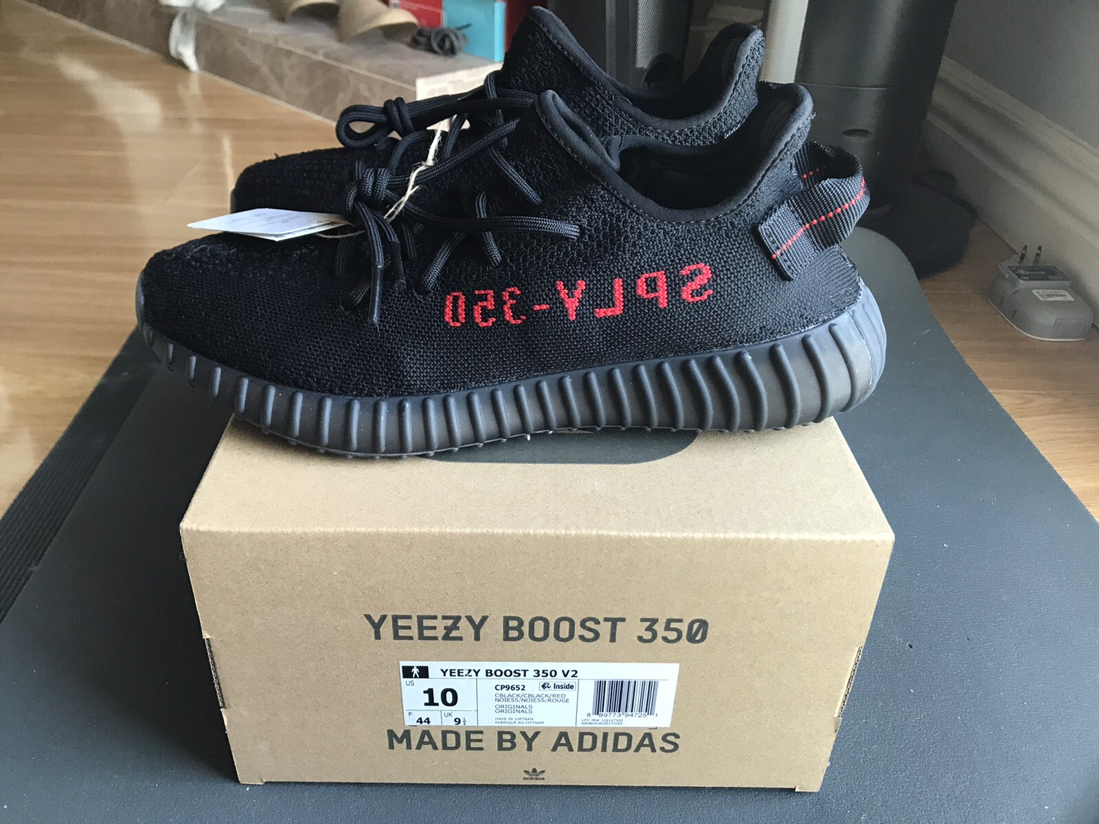 yeezy boost 350 v2 black red restock