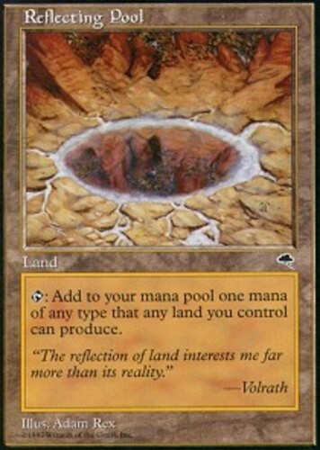 Tempest Pool Moderate Play 1 Reflecting Card  