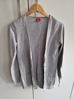 Essentials By Esprit Oversize Jacke Grau Größe S