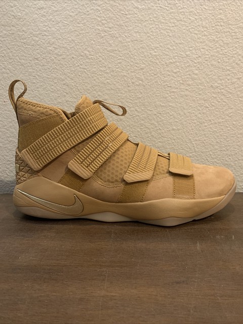 nike lebron soldier 11 wheat