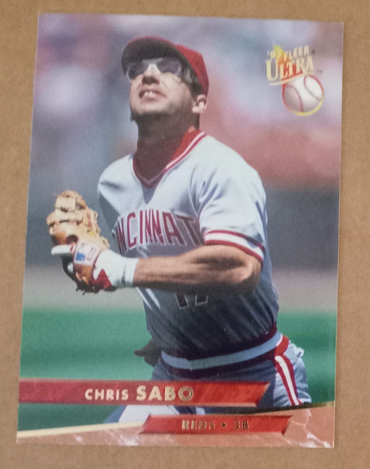 Chris Sabo Signed Cincinnati Reds 1988 Fleer Update Rookie Baseball Card  #U-87 – (PSA Encapsulated) – Schwartz Sports Memorabilia