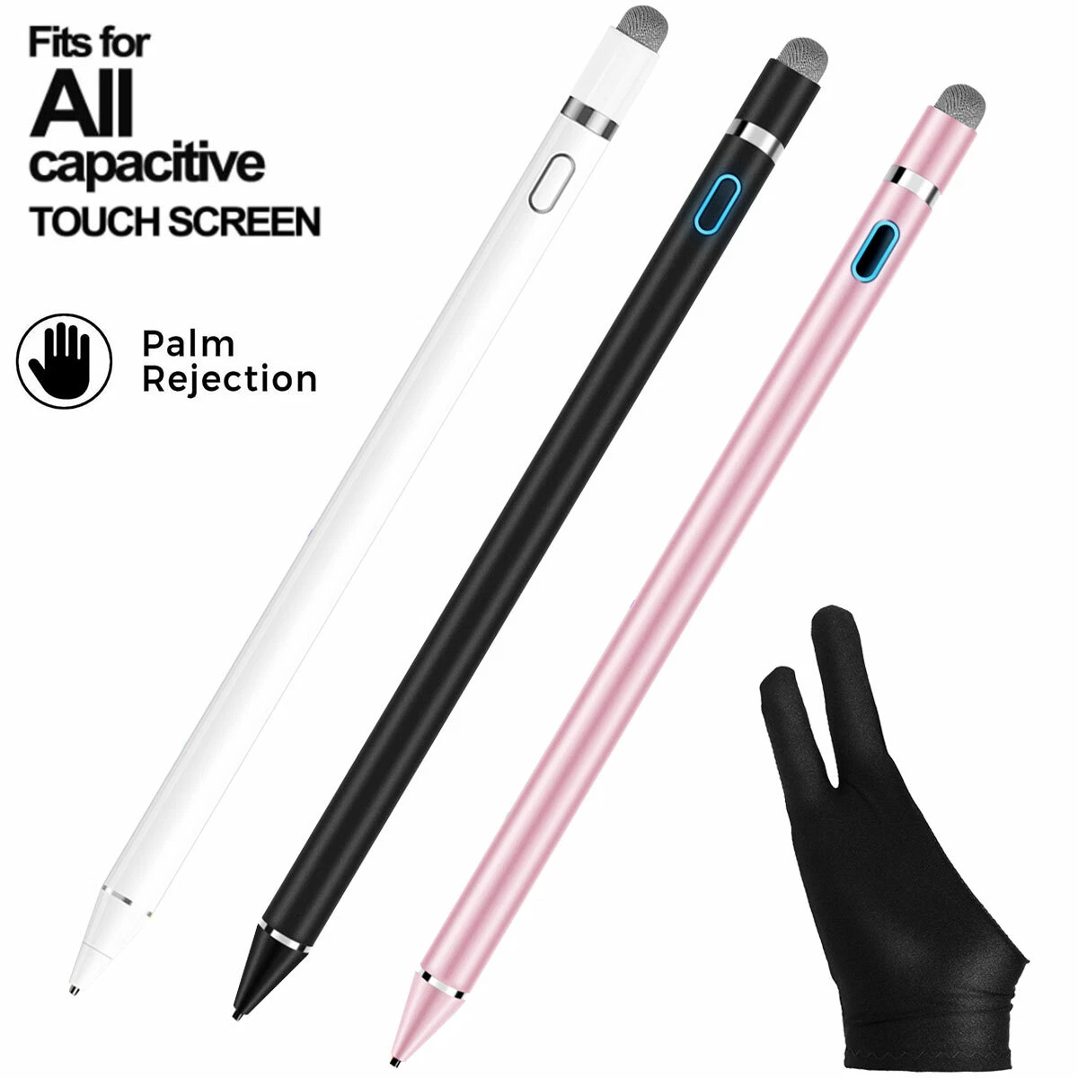 Stylus Pens for Touch Screens (5 Pcs), Sensitivity & Precision Stylus,  Capacitive Stylus Pen for iPad/iPhone/Samsung Galaxy/Tablets All Universal