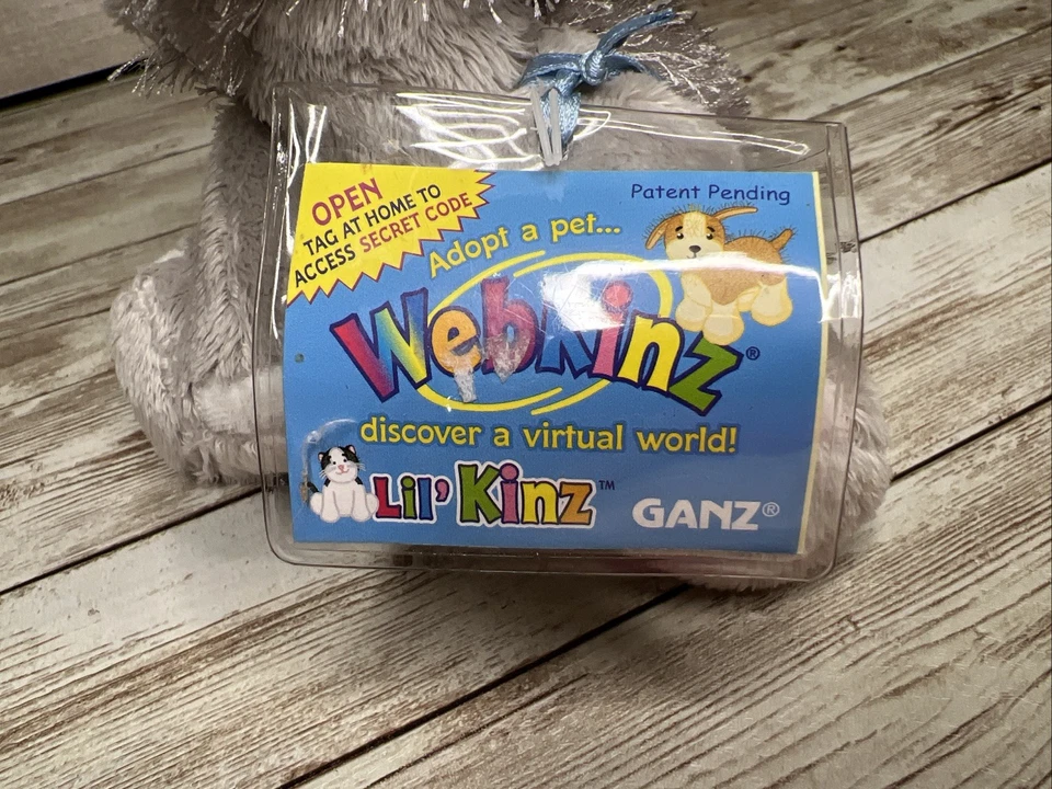 🐘 New Old Stock Webkinz Elephant - Lil'Kinz Ganz Brand 5" Tall Retired HS007 - Image 2 of 4