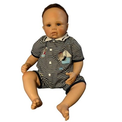 2004 Monika Levenig Limited Edition Vinyl Reborn Baby Doll 24'' Numbered 089/500