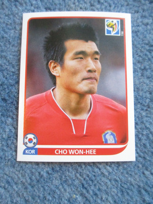 Panini Sticker Bild Fußball WM World Cup 2010 - Nr. 155 - Cho Won-Hee - Korea