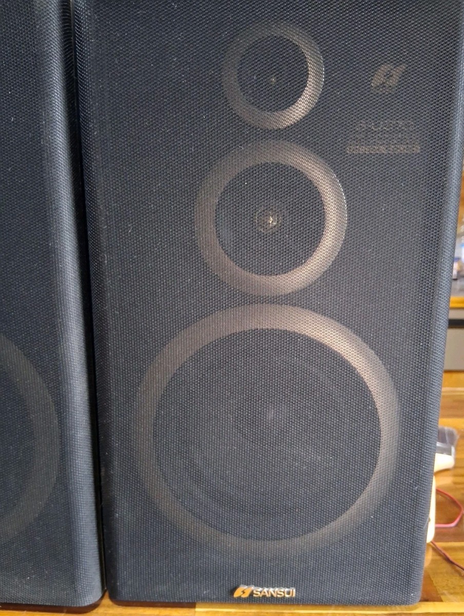 Sansui 3- Way Speakers S-U370 - Vintage - 50 Watts, 8 Ohms | eBay
