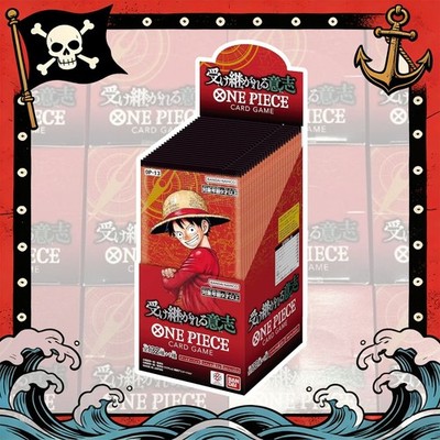 Bandai One Piece Card Game Inherited Will (OP-13) Booster Box