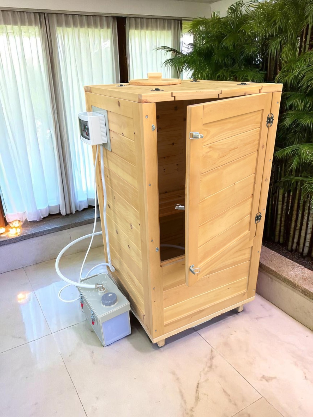 Portátil sauna para casa individual mini sauna casera domésticas de vapor baño