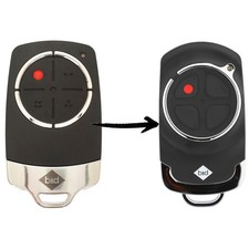 B&D TB6 Remote Tri Tran+ TB-6 Garage Door Remote Control 62872 Black 5 Pack