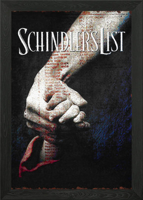 Schindlers Liste gerahmtes Wandbild Poster Leinwanddruck Bild