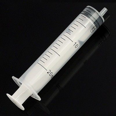 10x 20mL Plastic Syringe Disposable Nutrient Slip Tip Liquid Lab Feeder Plant